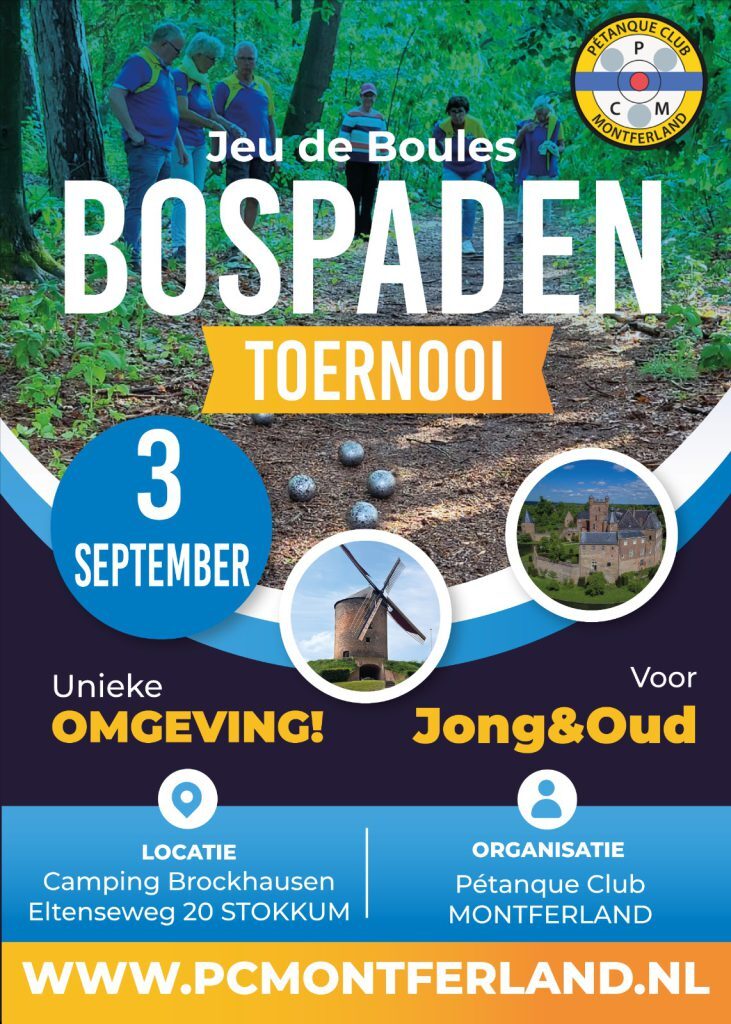 jeu de boules bospadentoernooi