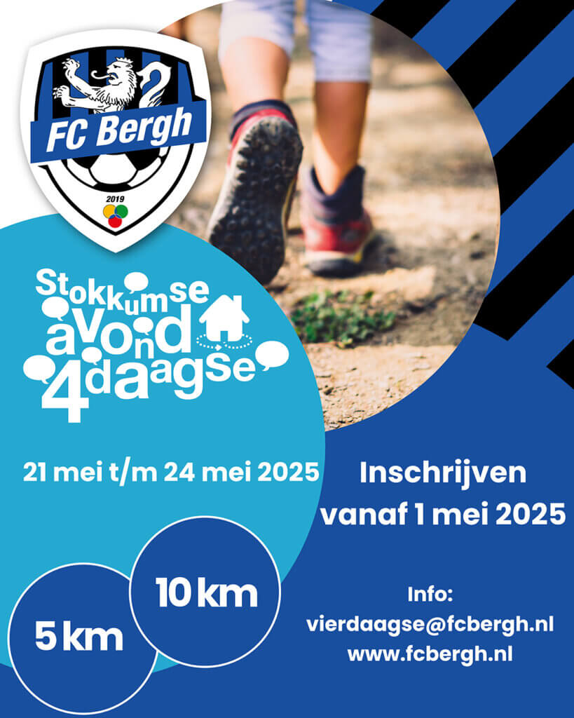 Stokkumse Avondvierdaagse - 21 t/m 24 mei 2025